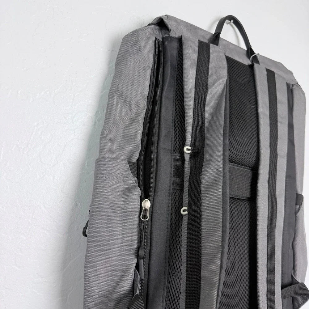 American Tourister Embark Computer‎ Backpack Grey eBay Logo Laptop Bag New